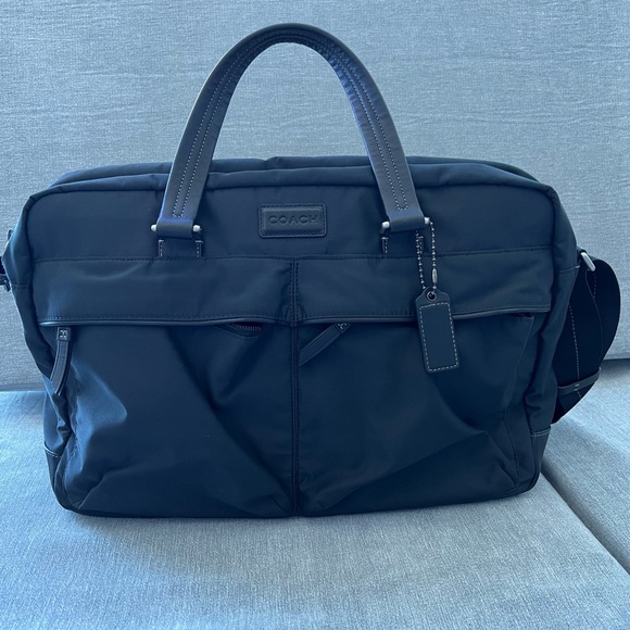 Coach Mens Duffle Brief Case EUC - Picture 1 of 16
